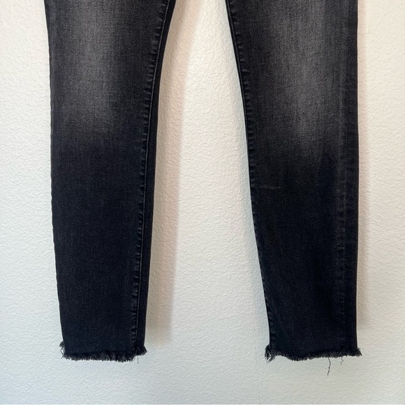Mother High Waisted Looker Ankle Fray jeans Night Hawk 26 - Picture 7 of 15